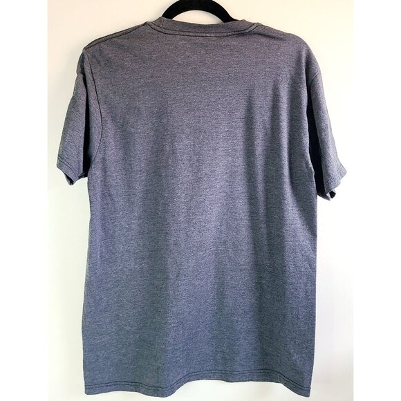 The Goonies Never Say Die Gray Graphic T-Shirt Pirate Skull Logo Men's Medium - Picture 6 of 10